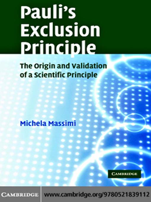 Cover image for Pauli's Exclusion Principle
